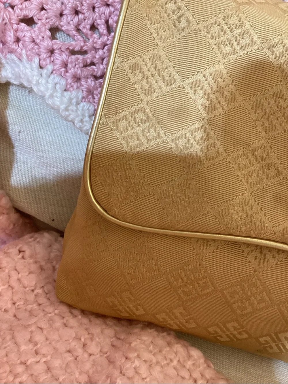 Vintage Givenchy Women’s Gold Cosmetic Bag